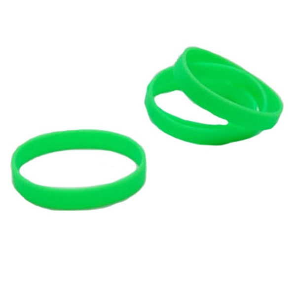 Grønne silikone armbånd fra RD Data