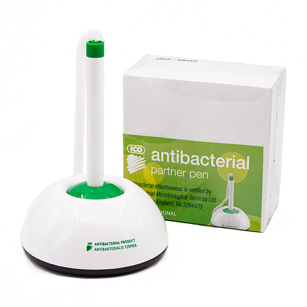 Antibakteriel desktop pen, hvid